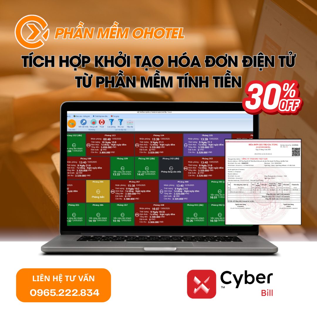 phan mem quan ly khach san tich hop hoa don dien tu