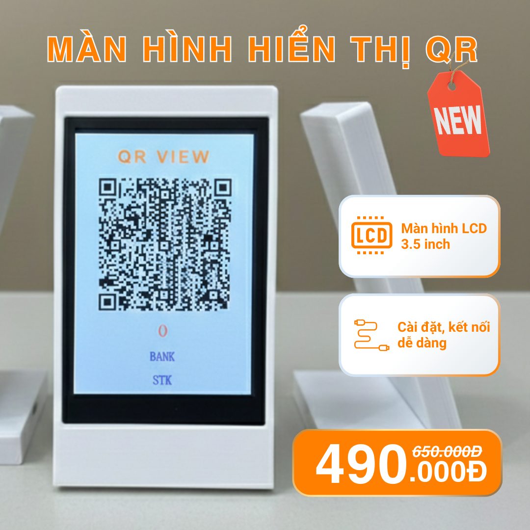 man hinh hien thi qr